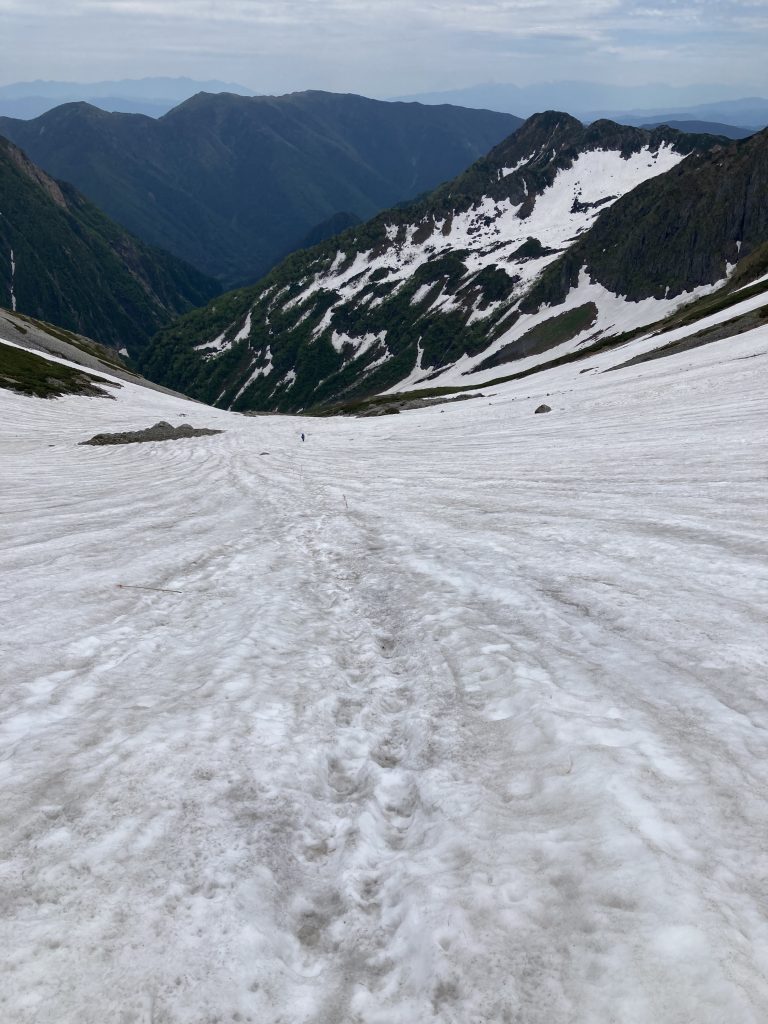 槍ヶ岳登山2日目12