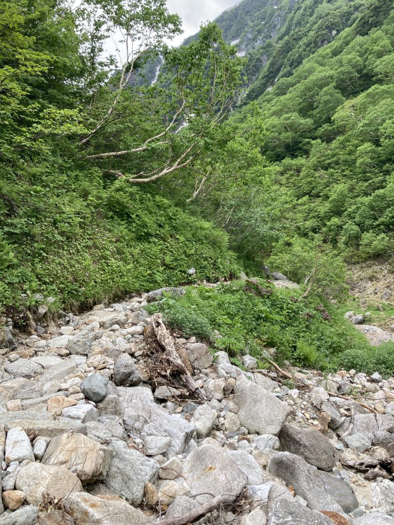 槍ヶ岳登山2日目13