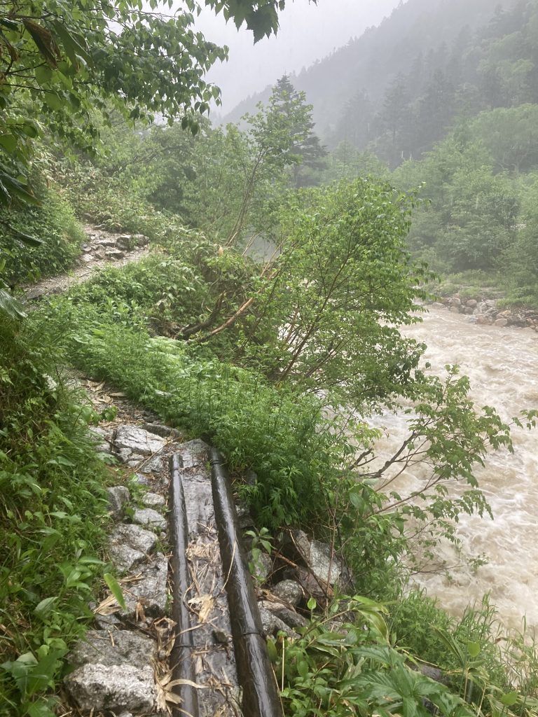 槍ヶ岳登山3日目1