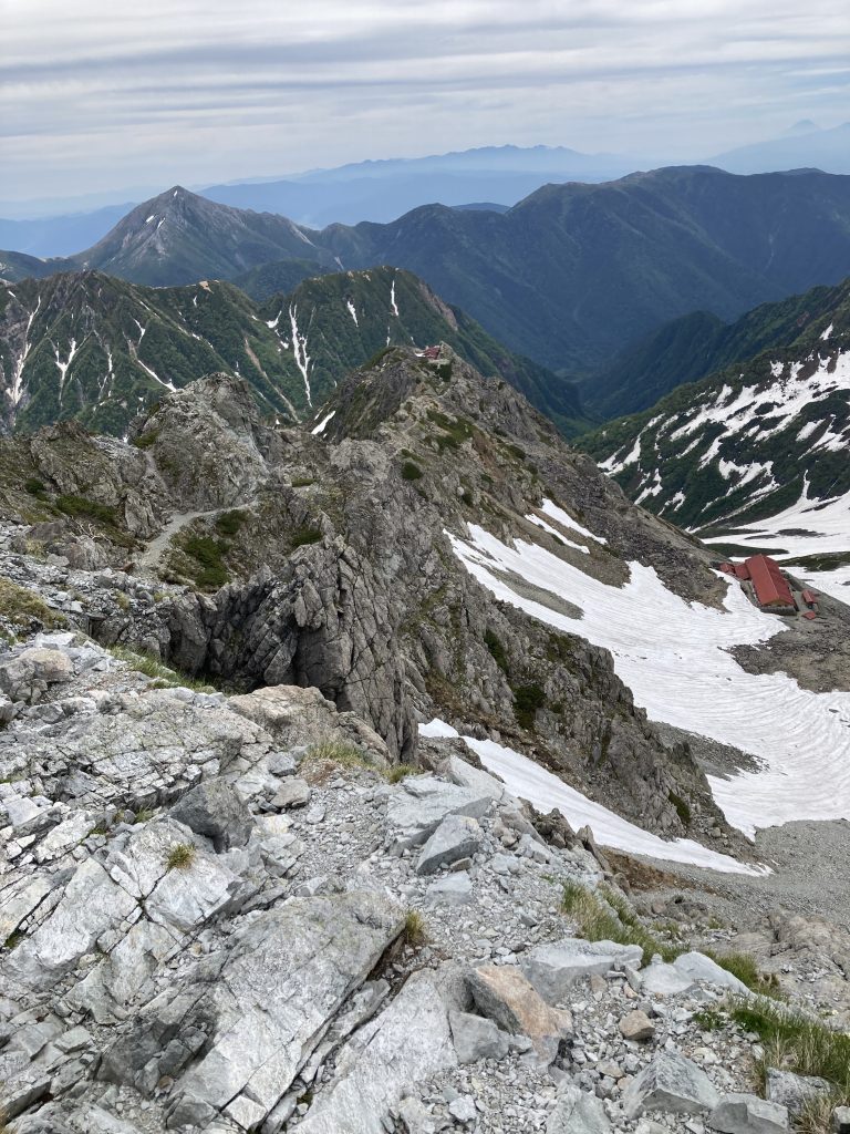 槍ヶ岳登山2日目11