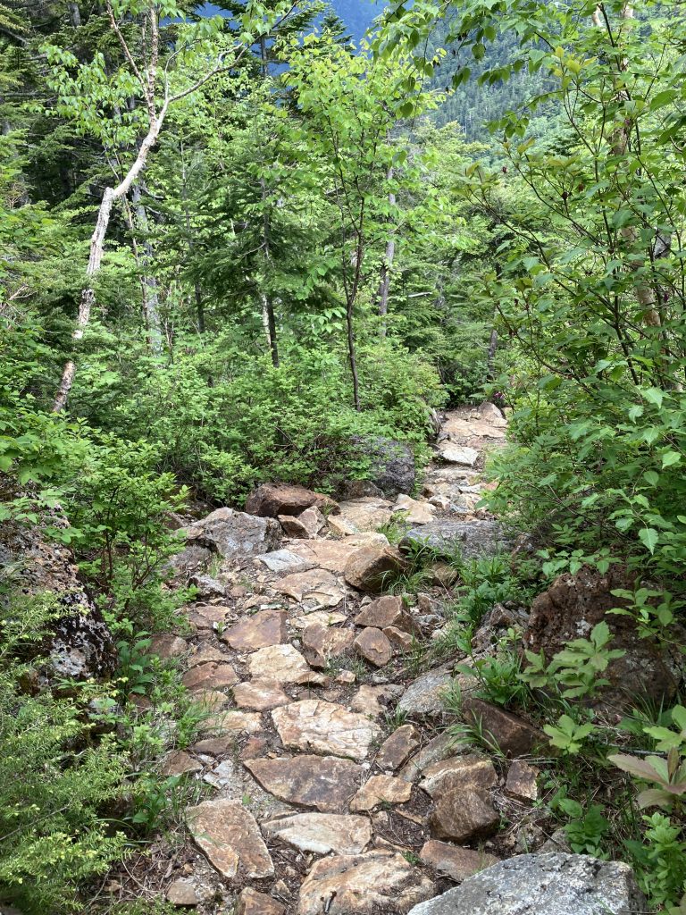 槍ヶ岳登山2日目14