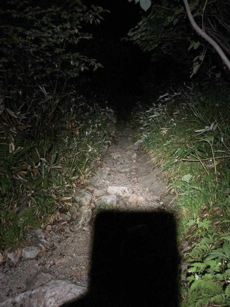 槍ヶ岳登山2日目1